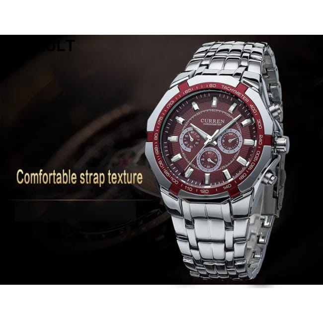 CURREN Men Luxury Brand Military Sport Mens Watches Full