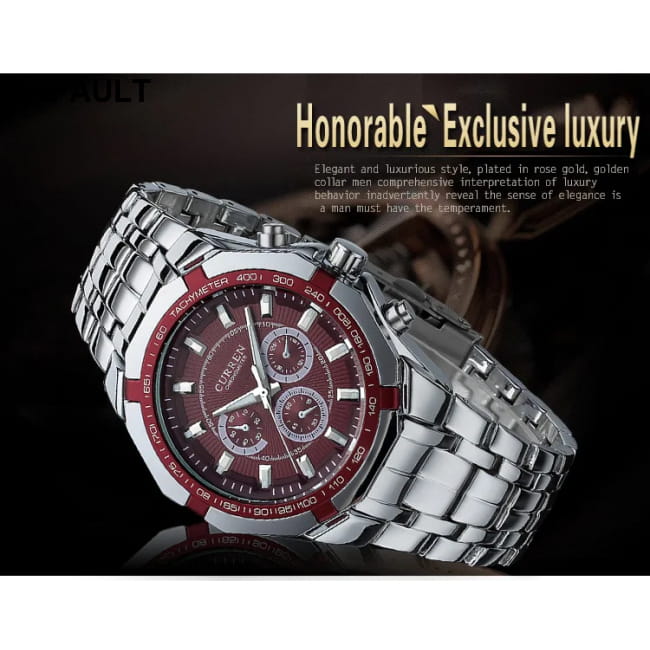 CURREN Men Luxury Brand Military Sport Mens Watches Full