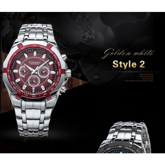 CURREN Men Luxury Brand Military Sport Mens Watches Full
