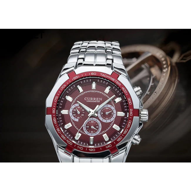 CURREN Men Luxury Brand Military Sport Mens Watches Full