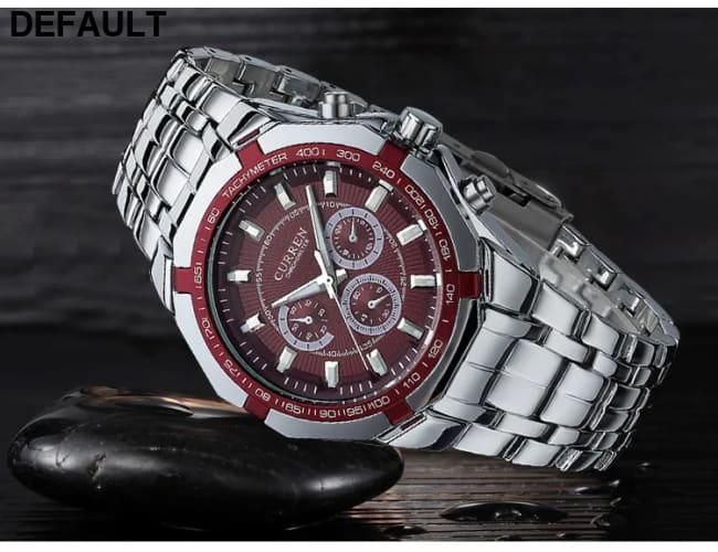 CURREN Men Luxury Brand Military Sport Mens Watches Full Steel Quartz Clock Men’s Waterproof Business Watch relogio