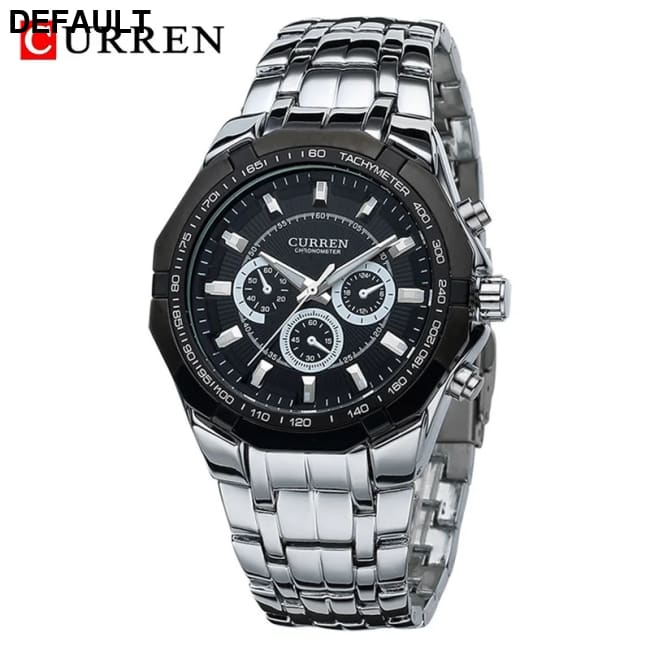 CURREN Men Luxury Brand Military Sport Mens Watches Full Steel Quartz Clock Men’s Waterproof Business Watch relogio