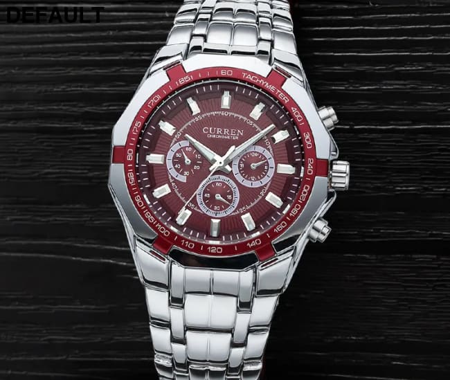 CURREN Men Luxury Brand Military Sport Mens Watches Full Steel Quartz Clock Men’s Waterproof Business Watch relogio