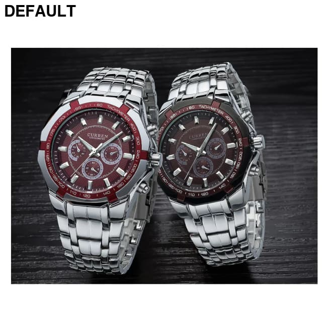 CURREN Men Luxury Brand Military Sport Mens Watches Full Steel Quartz Clock Men’s Waterproof Business Watch relogio