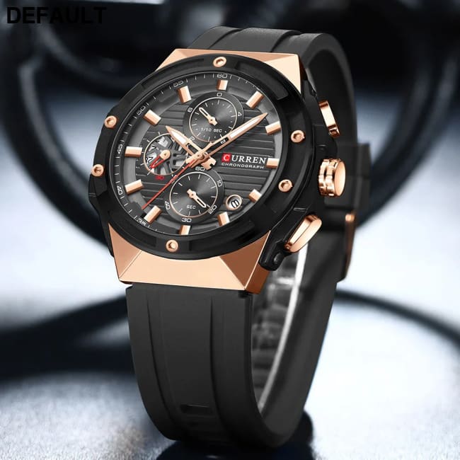 CURREN Top Brand Big Dial Chronograph Quartz Watch Men Sports Watches Military Male Wrist Clock relogio masculino Best