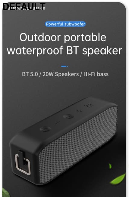 CYBORIS Bluetooth Portable Speaker IPX7 Waterproof 20W Wireless Loud Stereo Sound Outdoor Speakers with 5.0 Lossless