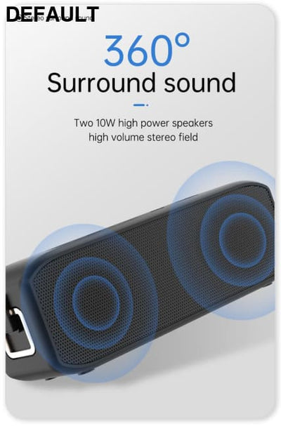 CYBORIS Bluetooth Portable Speaker IPX7 Waterproof 20W Wireless Loud Stereo Sound Outdoor Speakers with 5.0 Lossless