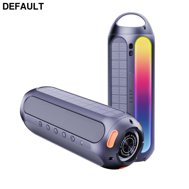 CYBORIS Solar Power Magnetic Bluetooth Speaker 30W Golf Blue-Red Mini Speakers Portable