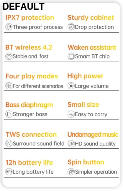 Cyboris Wireless Bluetooth Speaker 15W Small Steel Gun Outdoor Waterproof Portable Subwoofer Audio Direct Supply Mini