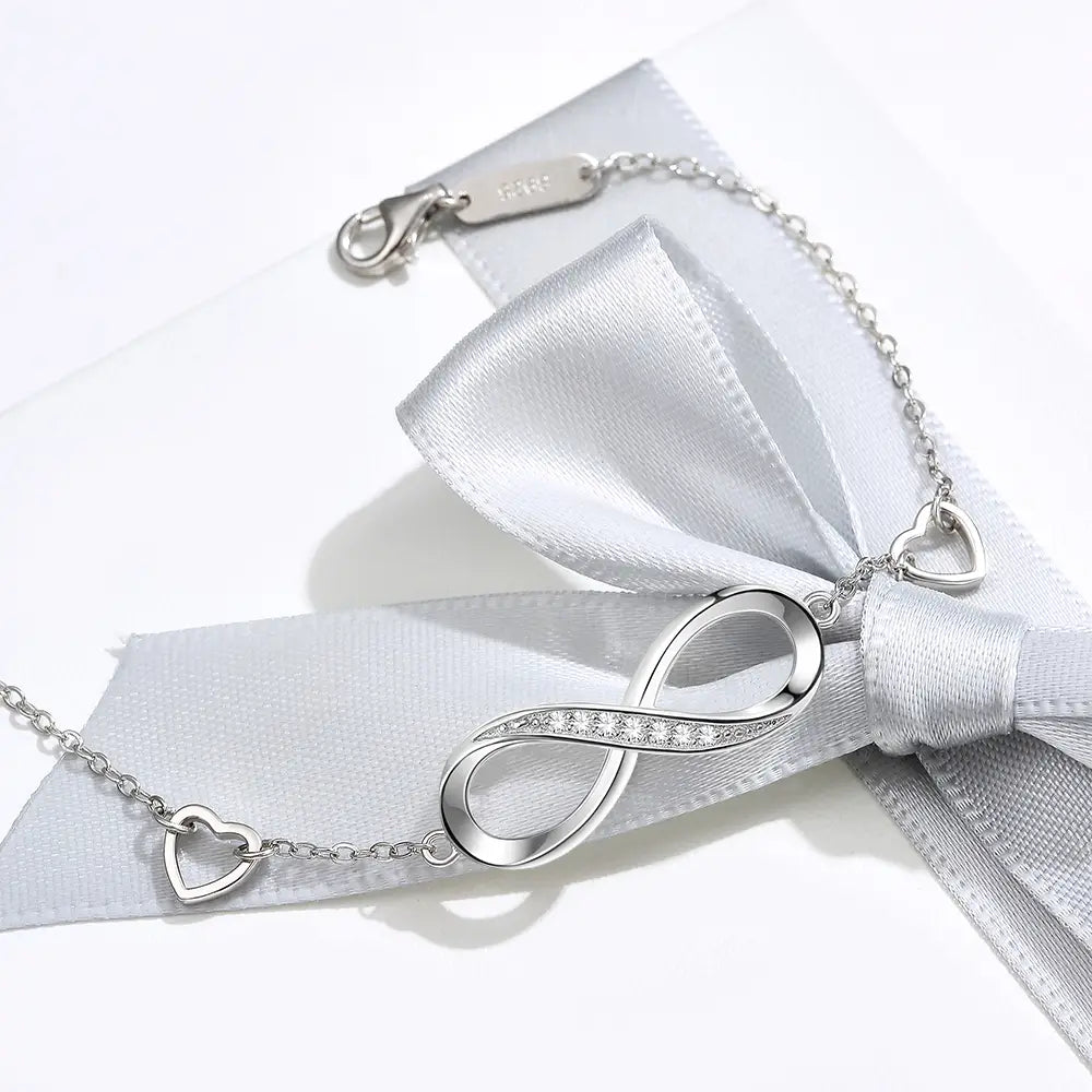 Sterling Silver 8 Bracelet Female Jewelry