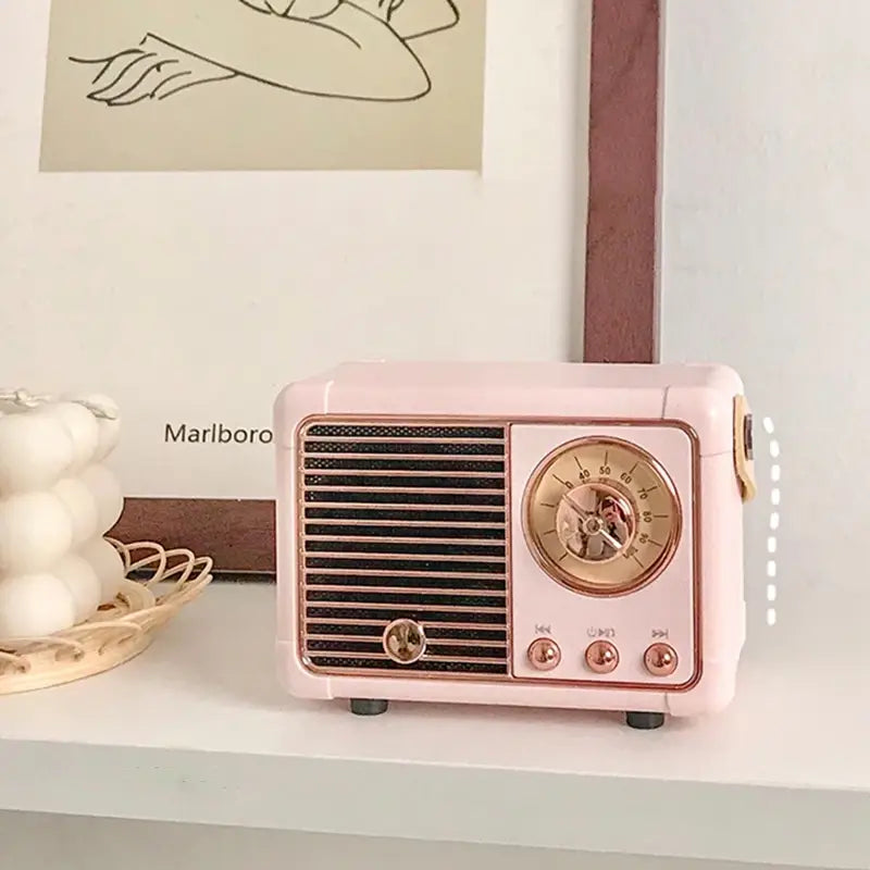 Diy Retro Mini Portable Card Speaker