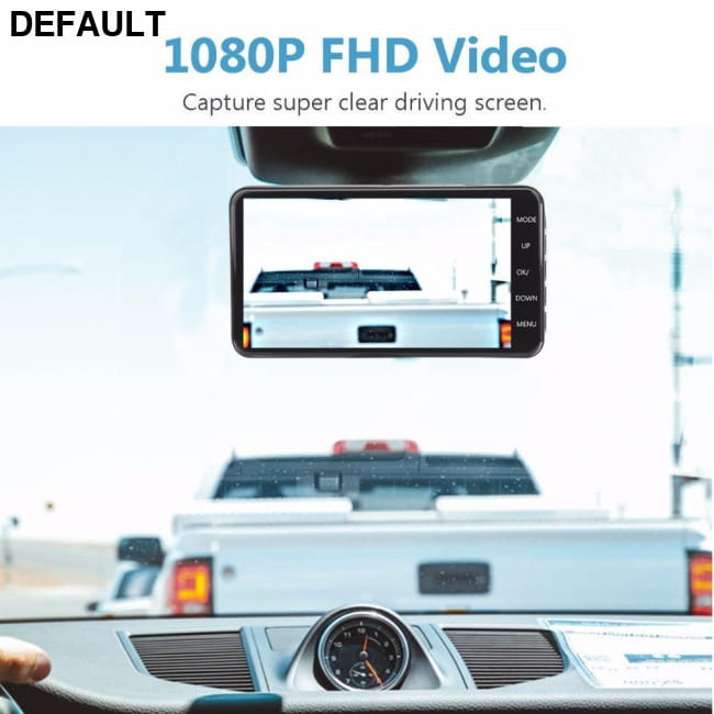 Dash Cam New Dual Lens Car DVR Camera Full HD 1080P 4’’ IPS Cameras Electronics
