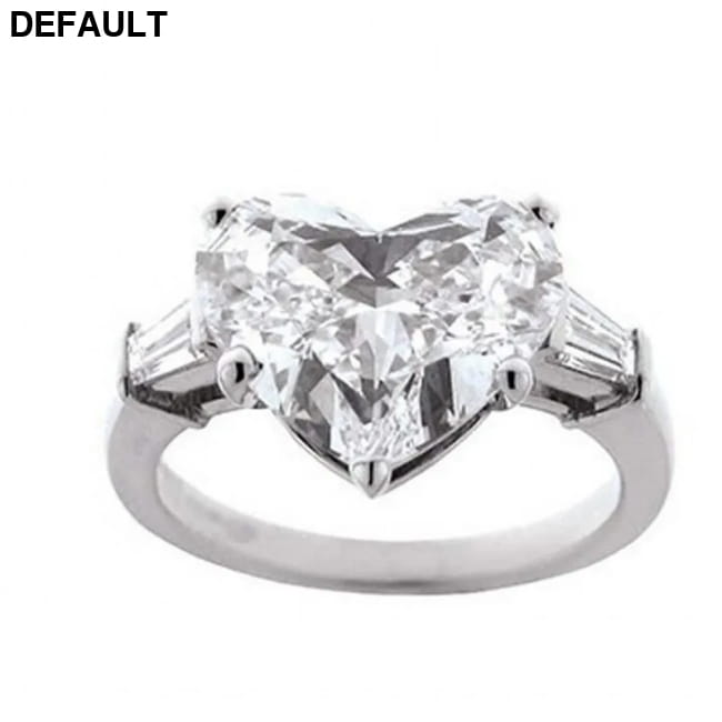 Dazzling ring 925 Sterling Silver Round 3ct AAAAA Cubic Wedding Rings