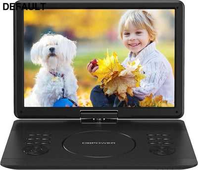 DBPOWER 16.9’’ Portable DVD Player with 14.1’’ HD Swivel Large Screen Support DVD/USB/SD Card and Multiple Disc Formats