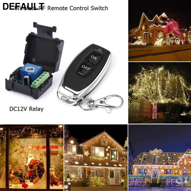 Dc 24 12v Single-channel Wireless Remote Control Switch Car Starter Controls