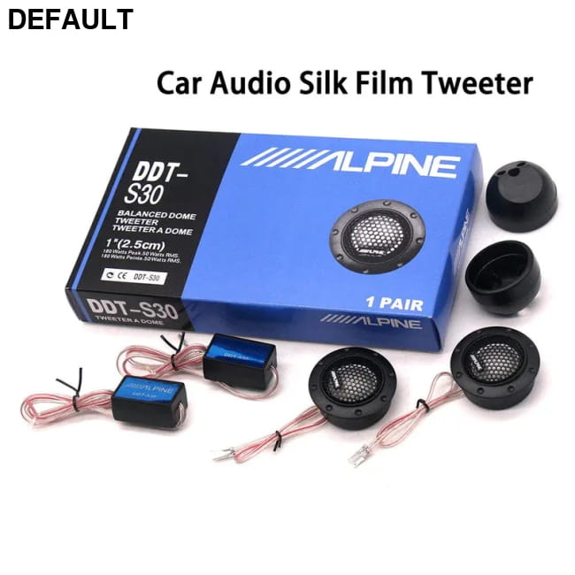 DDT-S30 Car Tweeter 12-24V Power Loud Audio Speaker Speakers