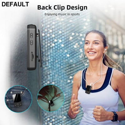 Deelife Bluetooth 5.0 MP3 Mini Player Portable Clip Music Lossless HiFi Audio with FM Radio MP3/MP4/MP5 Players Best