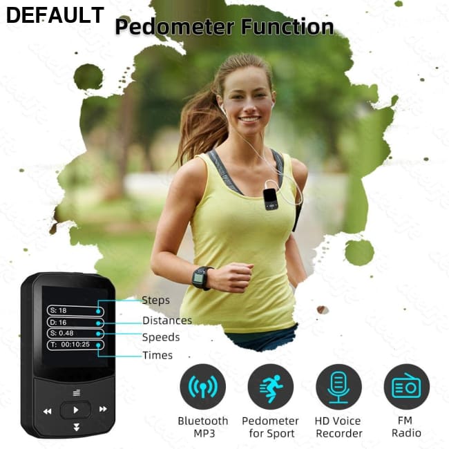 Deelife Bluetooth 5.0 MP3 Mini Player Portable Clip Music Lossless HiFi Audio with FM Radio MP3/MP4/MP5 Players Best