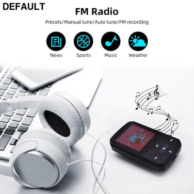 Deelife Bluetooth 5.0 MP3 Mini Player Portable Clip Music Lossless HiFi Audio with FM Radio MP3/MP4/MP5 Players Best