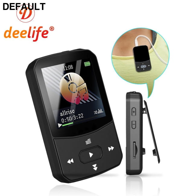 Deelife Bluetooth 5.0 MP3 Mini Player Portable Clip Music MP3/MP4/MP5 Players Electronics