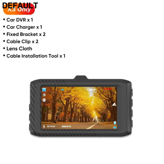 Deelife Car DVR 1296P Video Recorder Dash Cam No Rearview Camera / China / 32G Cameras