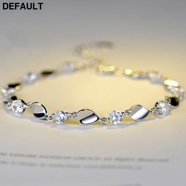Diamond-encrusted 925 sterling silver bracelet Women Bracelets Best Selling Products
