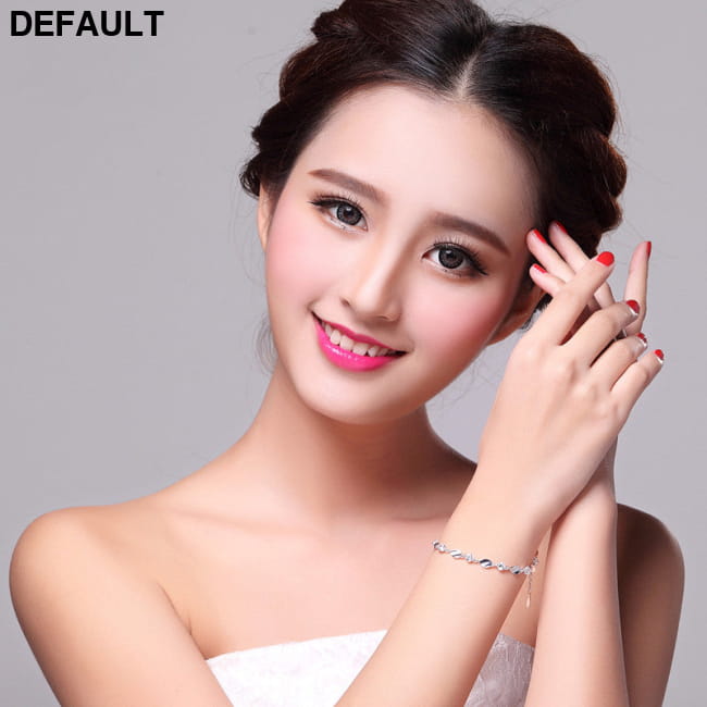 Diamond-encrusted 925 sterling silver bracelet Women Bracelets Best Selling Products