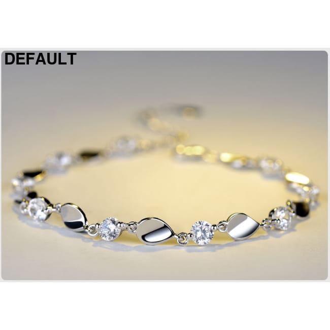 Diamond-encrusted 925 sterling silver bracelet Women Bracelets Best Selling Products