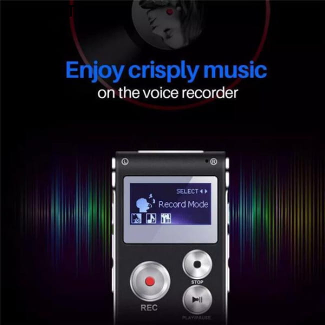 Digital Voice Recorder Dictaphone Audio Sound Mini as picture / US Recorders