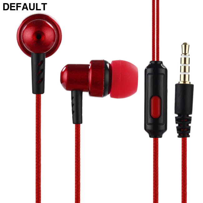 Direct-plug Wired Bass Gaming Headset Earbuds Headsets