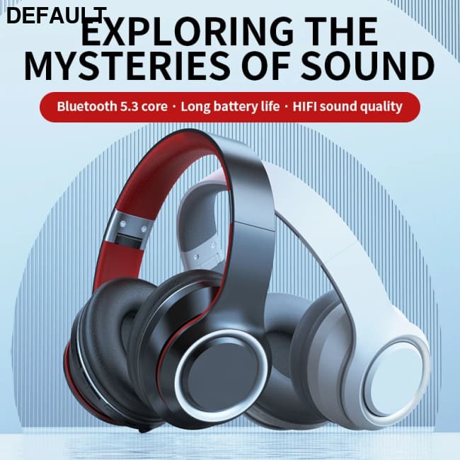 DR90 Wireless Headphones Headwear Creative Heavy Bass Effect Ultra Long Endurance Earphones Over-Ear