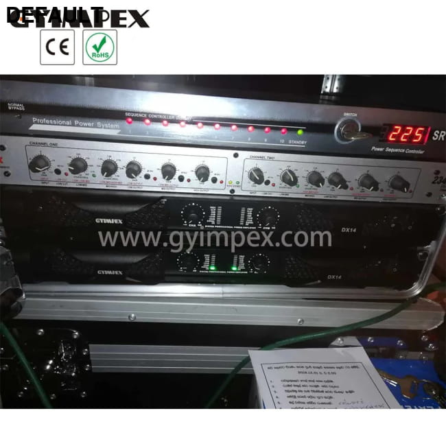 DSPALL242 2 Ohms Stable 15600 Watts Subwoofer Amplifiers Home Audio Receiver Power