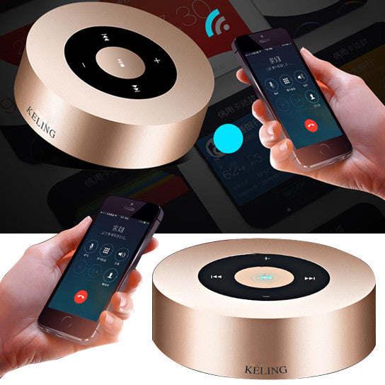 Minimal Metallic Bluetooth Speaker and MP3 Player - DRE's Electronics and Fine Jewelry