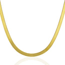 Imperial Herringbone Chain in 10k Yellow Gold (5.00 mm)