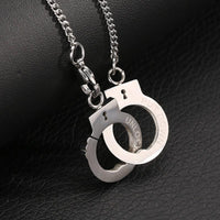 Handcuff Pendant Necklace Fashion Friendship Necklaces Stainless Steel Necklaces for Women - DRE's Electronics and Fine Jewelry