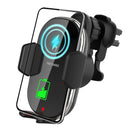 Car Wireless Phone Charger Car Air Vent Phone Mount Holder Bracket Fast Charge 15W 10W 7.5W Automatic Clamping Fit for iPhone 13 13Pro Max 12 Pro Max Series Samsung Galaxy S21 S20 Series