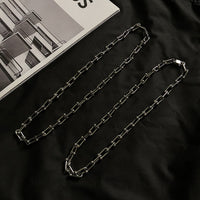 Men's U-shaped Spliced Clavicle Necklace