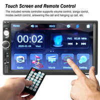 7 Inches Universal Wireless Car MP5 Player 1080P Video Player Stereo Audio FM Radio - DRE's Electronics and Fine Jewelry