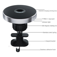 magnetic shookproof car mount holder automatic sensor 15W wireless car charger for IPhone 12/12 pro/12 pro max/12 mini