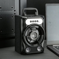 Portable Speaker; Wireless Stereo Subwoofer; Heavy Bass Music Player Supports FM Radio TF Card