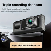 Car Recorder - Built in Ultra Wide Angle Lens WiFi Car Recorder Car Recorder Night Vision  (Prohibited from selling on Amazon)