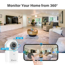 Jennov 2K Security Indoor Camera Home Smart Night Vision Wireless WiFi 2.4GHz