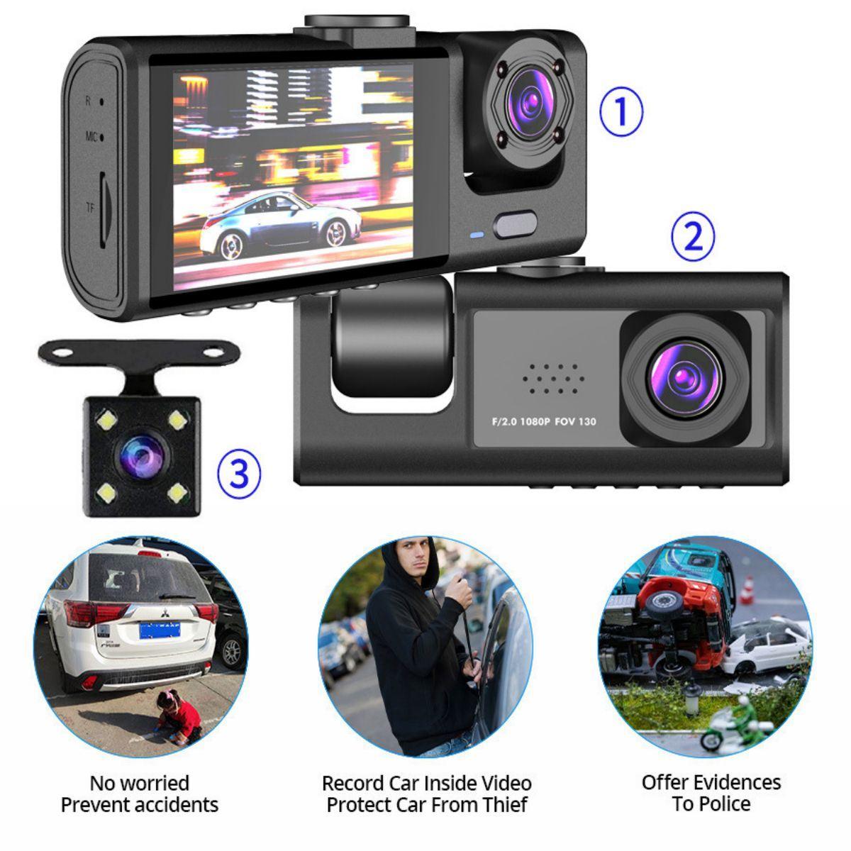 Dash Cam - Dashboard Cam Built-in Ultra Wide Angle Lens WiFi Dashboard Camera Video Recorder Car Driving Recorder Night Vision Car Dashcam Car DVR Cycle Recording, Dash Cam for Cars - DRE's Electronics and Fine Jewelry