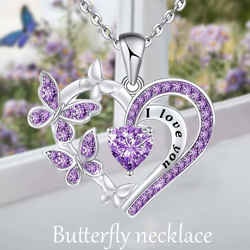 Love Butterfly Necklace New Year's Gift For Your Lover For Your Friend