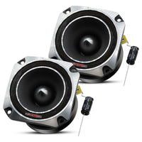 5 Core Tweeters Speakers Car Audio Pair 600W Combined Peak 4 Ohm 3.5 Inch Aluminum Super Bullet Tuiters Para Sonido Para Carro - TW BLT 150 CH PAIR - DRE's Electronics and Fine Jewelry