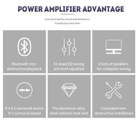 DSP Module 4 Channel 120W 31 Adjustable Eq Power Processor Fit Bluetooth Phone Aux Input Hybrid Modulo Amplificatore Dsp Car Amplifier Audio Processor - DRE's Electronics and Fine Jewelry