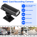 Wireless Camera Reverse Hitch Guide Camera Vehicle Backup Rechargeable Camera with Flexible Adhesive Base Night Vision for Car RVs Trailer Truck