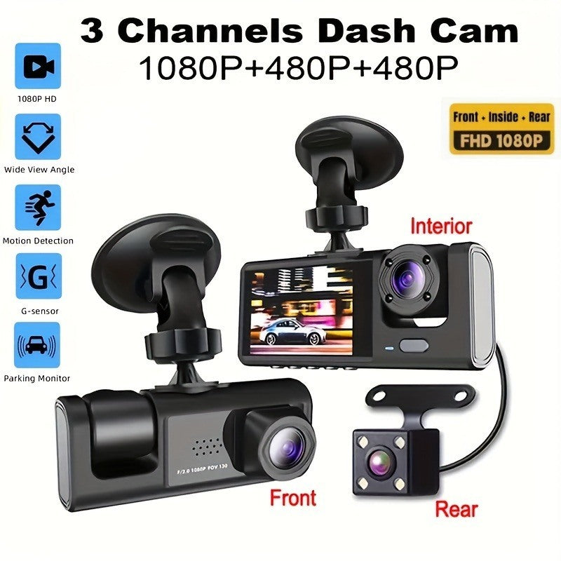 Car Recorder - Built in Ultra Wide Angle Lens WiFi Car Recorder Car Recorder Night Vision  (Prohibited from selling on Amazon)