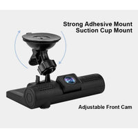 Safe Drive Dual Camera Car Dash Cam With Large Screen - DRE's Electronics and Fine Jewelry