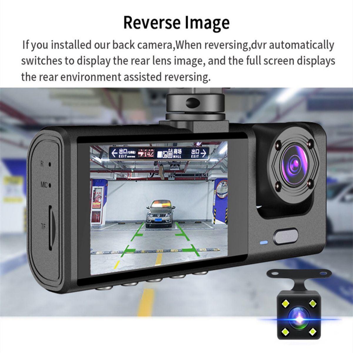 Dash Cam - Dashboard Cam Built-in Ultra Wide Angle Lens WiFi Dashboard Camera Video Recorder Car Driving Recorder Night Vision Car Dashcam Car DVR Cycle Recording, Dash Cam for Cars - DRE's Electronics and Fine Jewelry